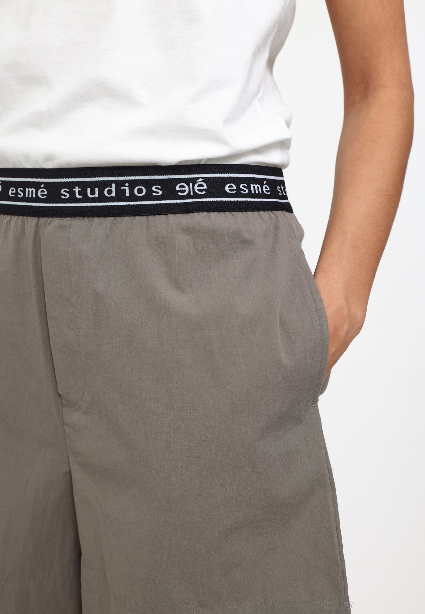 esmé studios ESRuby Shorts GOTS Homewear 174 Charcoal Gray
