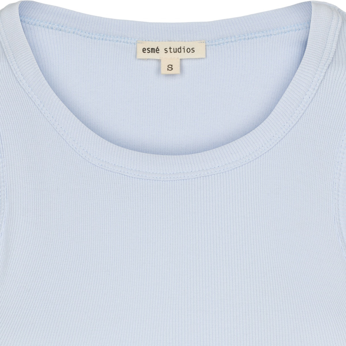 esmé studios Blossom Tank Top GOTS T-shirt and Tops 275 Halogen Blue