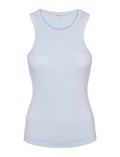 esmé studios Blossom Tank Top GOTS T-shirt and Tops 275 Halogen Blue