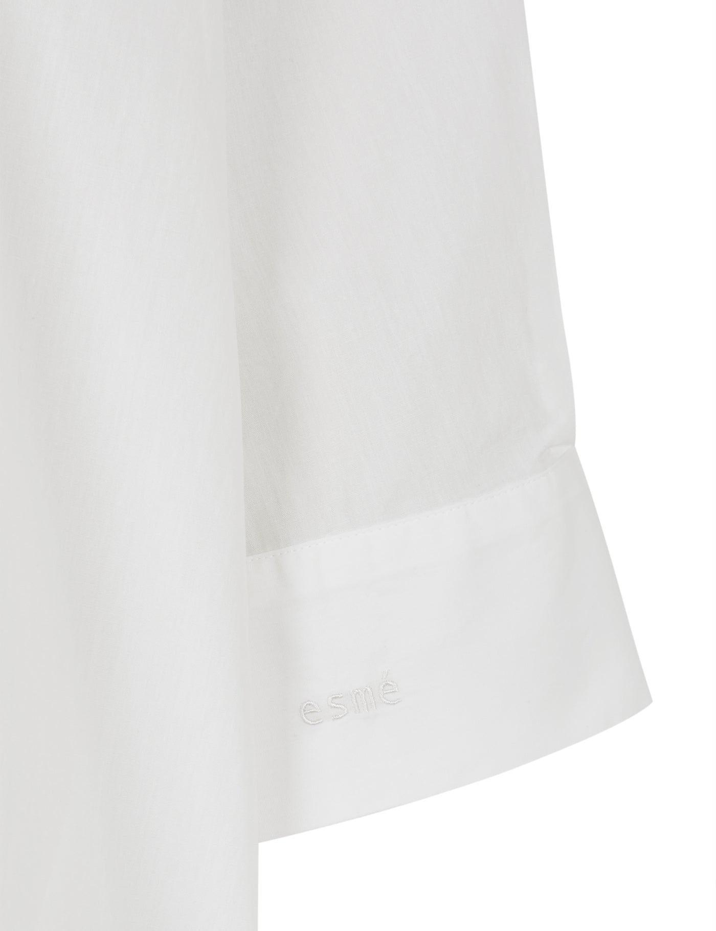 esmé studios Calla Shirt Dress Dresses and Jumpsuits 002 White