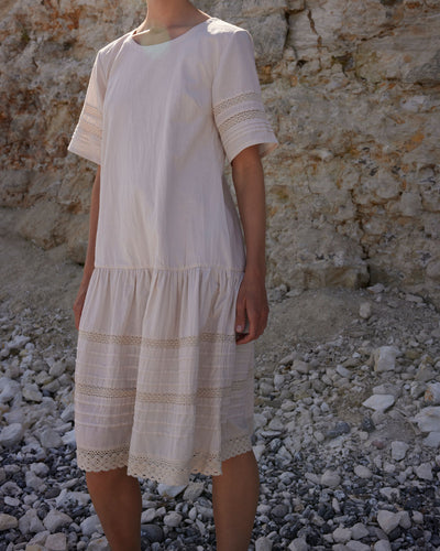 esmé studios ESAmina Dress GOTS Dresses and Jumpsuits 277 Oatmeal
