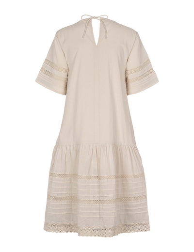 esmé studios ESAmina Dress GOTS Dresses and Jumpsuits 277 Oatmeal
