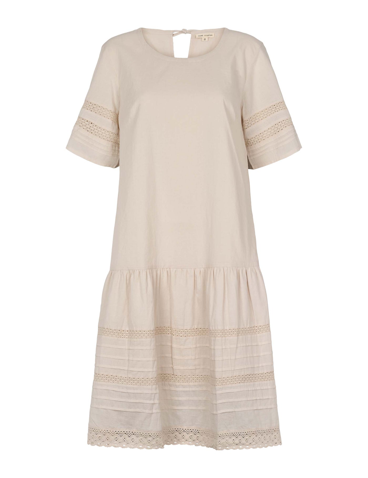 esmé studios ESAmina Dress GOTS Dresses and Jumpsuits 277 Oatmeal