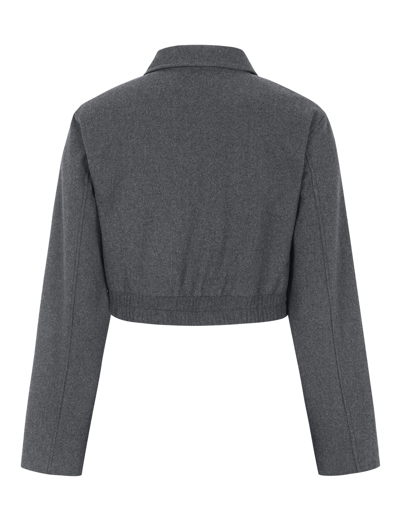 esmé studios ESBalmi Short Wool Jacket GRS Jacket 012 Gray Melange