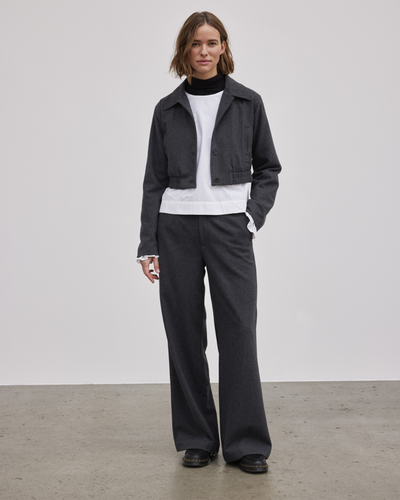 esmé studios ESBalmi Wool Pants GRS Pants 012 Gray Melange