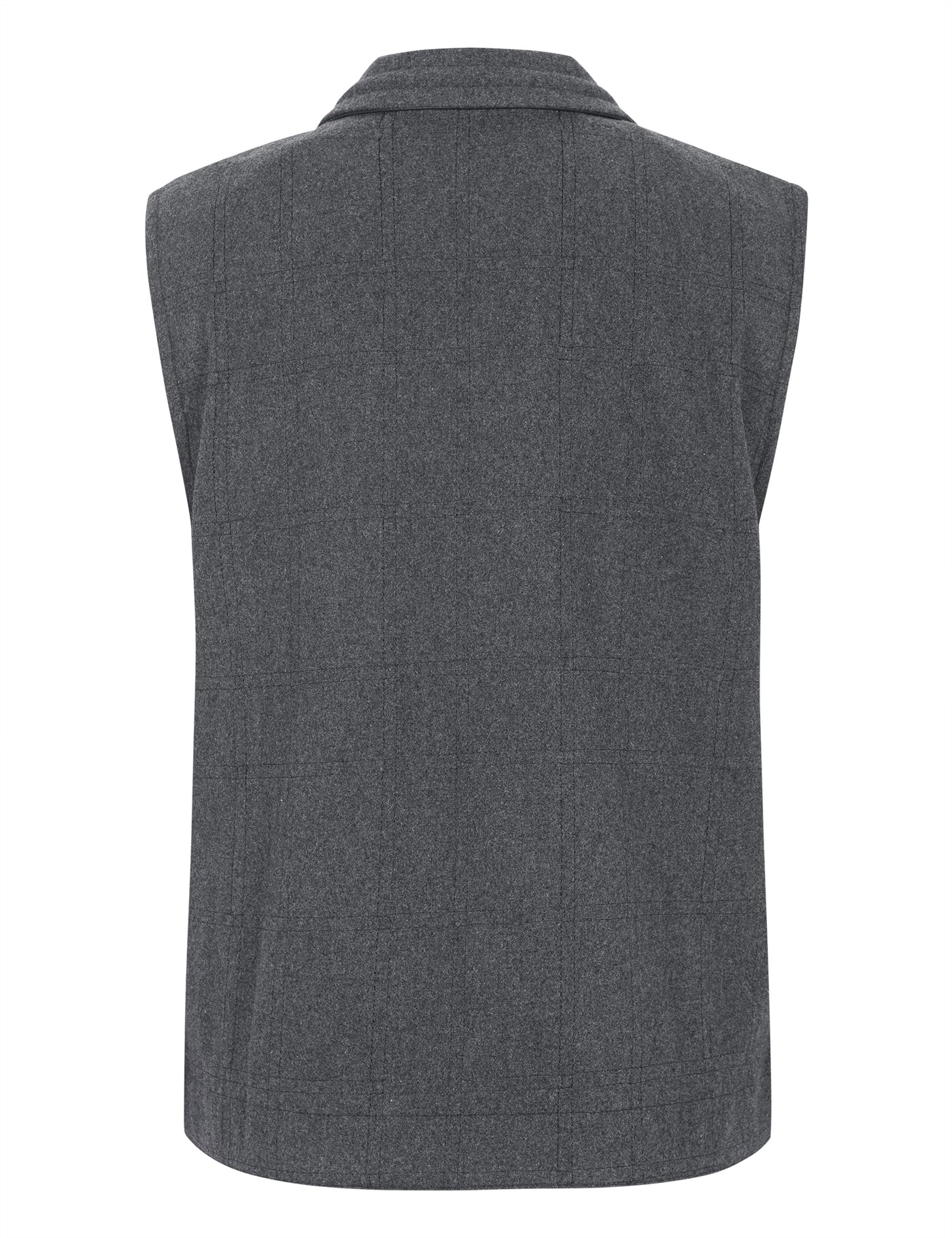 esmé studios ESBalmi Wool Vest GRS Vest 012 Gray Melange