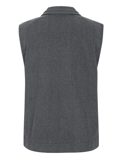 esmé studios ESBalmi Wool Vest GRS Vest 012 Gray Melange