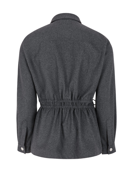 ESBez Wool Jacket GRS - Gray Melange – esmestudios.com