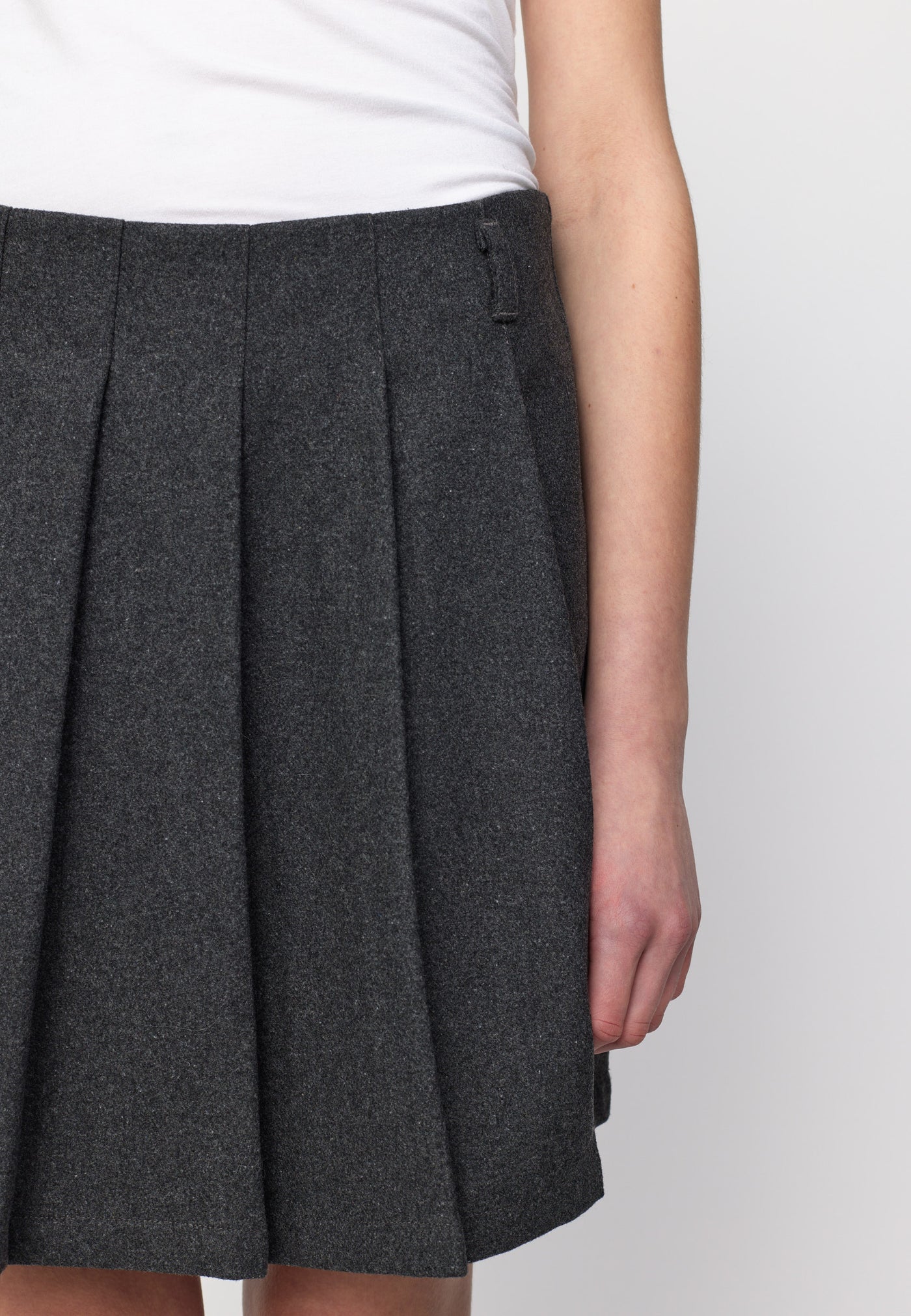 esmé studios ESBez Wool Skirt GRS Skirt 012 Gray Melange