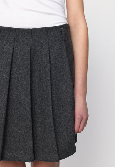 esmé studios ESBez Wool Skirt GRS Skirt 012 Gray Melange