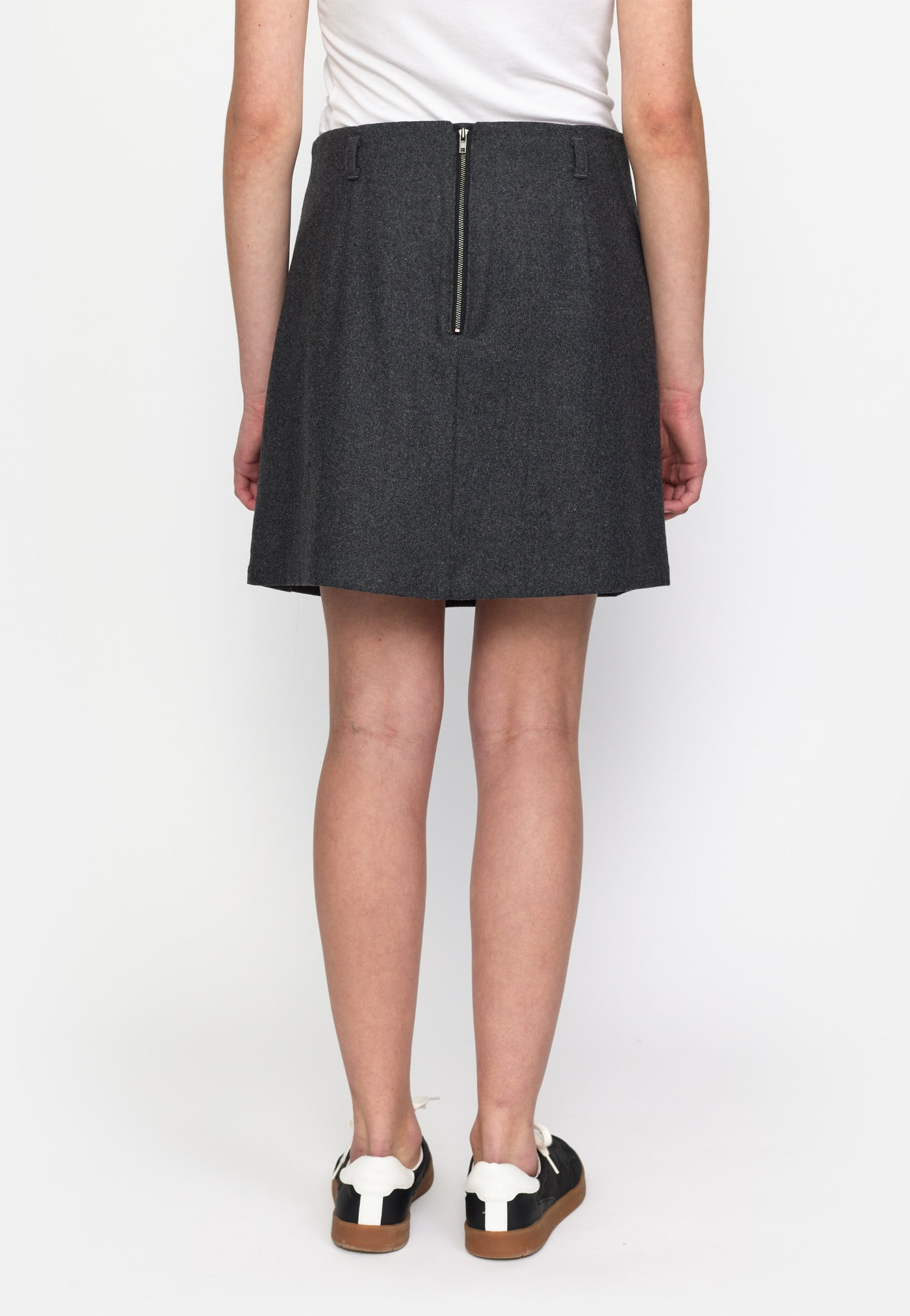 esmé studios ESBez Wool Skirt GRS Skirt 012 Gray Melange