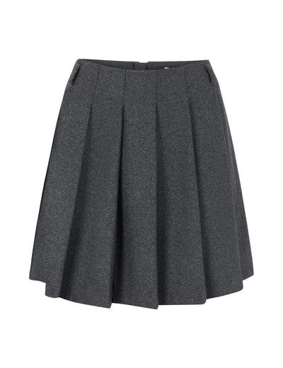 esmé studios ESBez Wool Skirt GRS Skirt 012 Gray Melange
