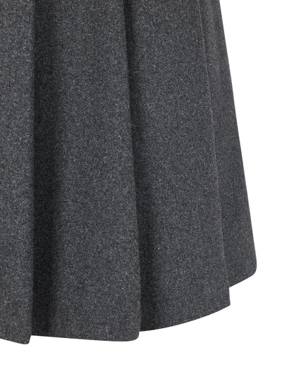 esmé studios ESBez Wool Skirt GRS Skirt 012 Gray Melange