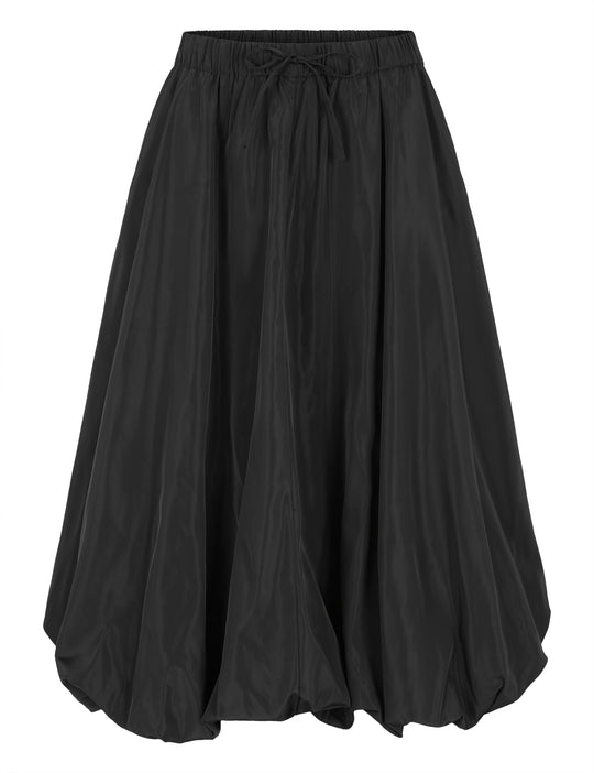 [Margesherwood ] / ☆ BALLOON SKIRT / black ESBilli_Balloon_Skirt_GRS-