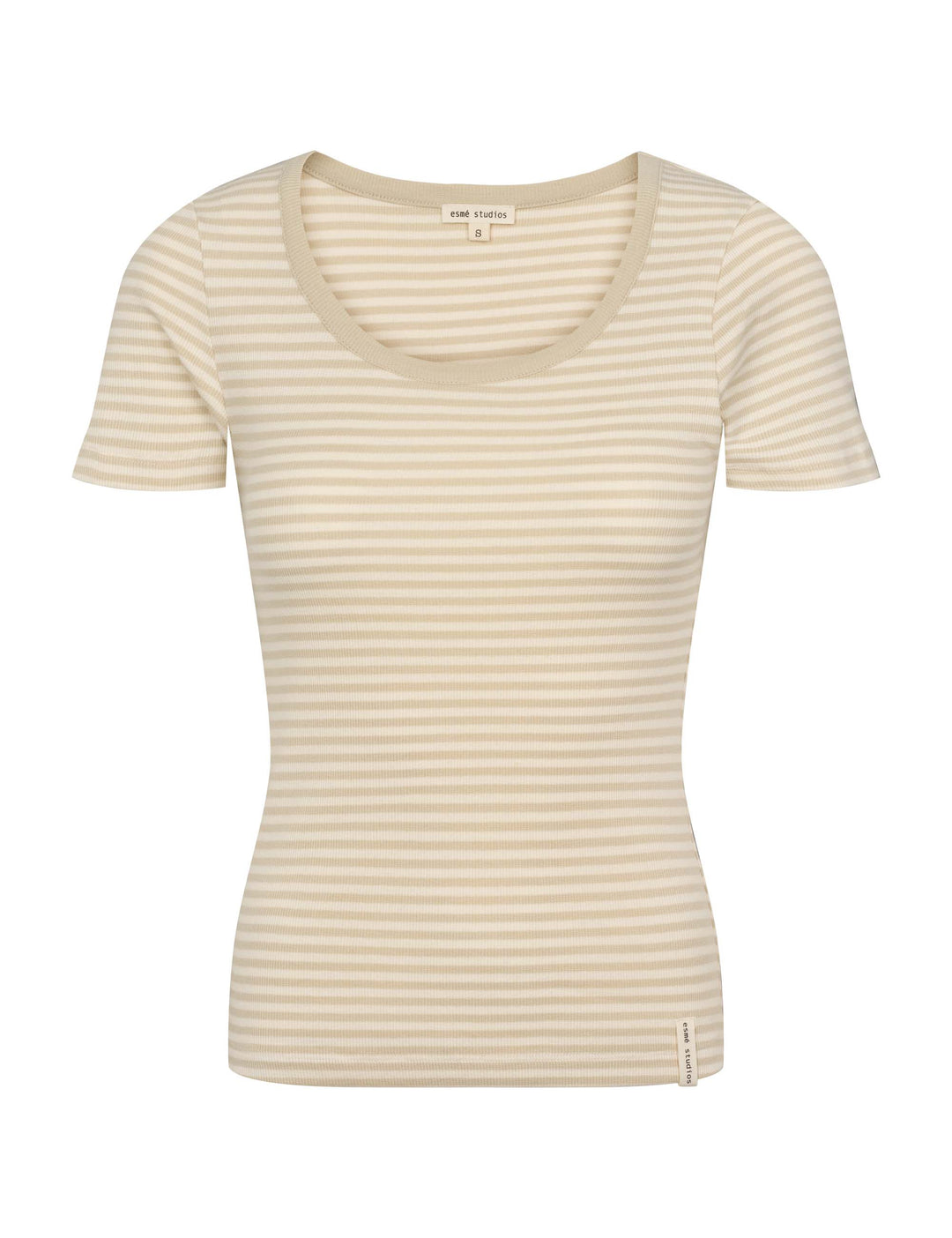 ESBliss T-shirt GOTS - Buttercream – esmestudios.com