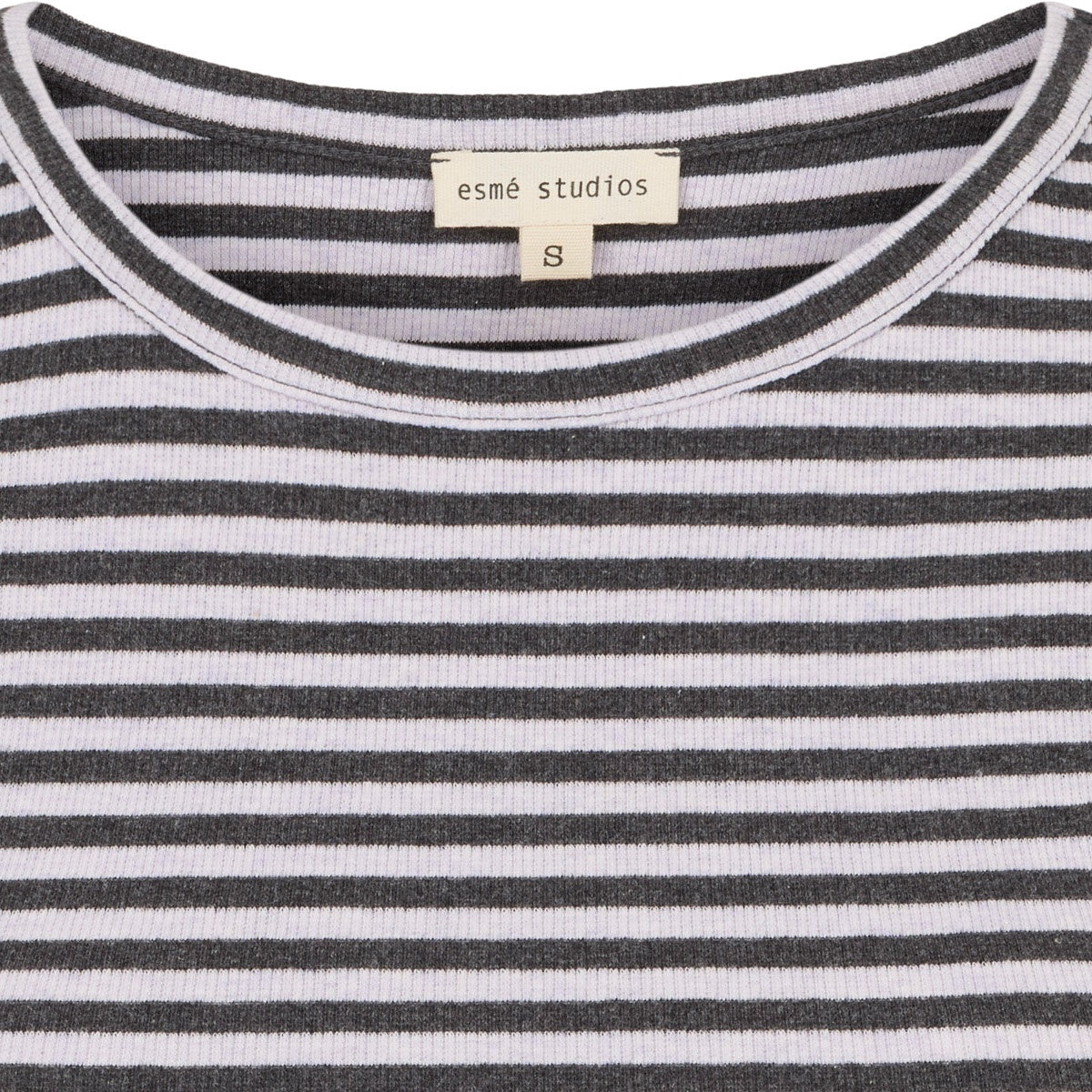 esmé studios ESBloom Stripe 2/4 T-shirt GOTS T-shirt and Tops 268 Nine Iron