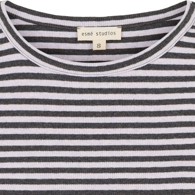 esmé studios ESBloom Stripe 2/4 T-shirt GOTS T-shirt and Tops 268 Nine Iron