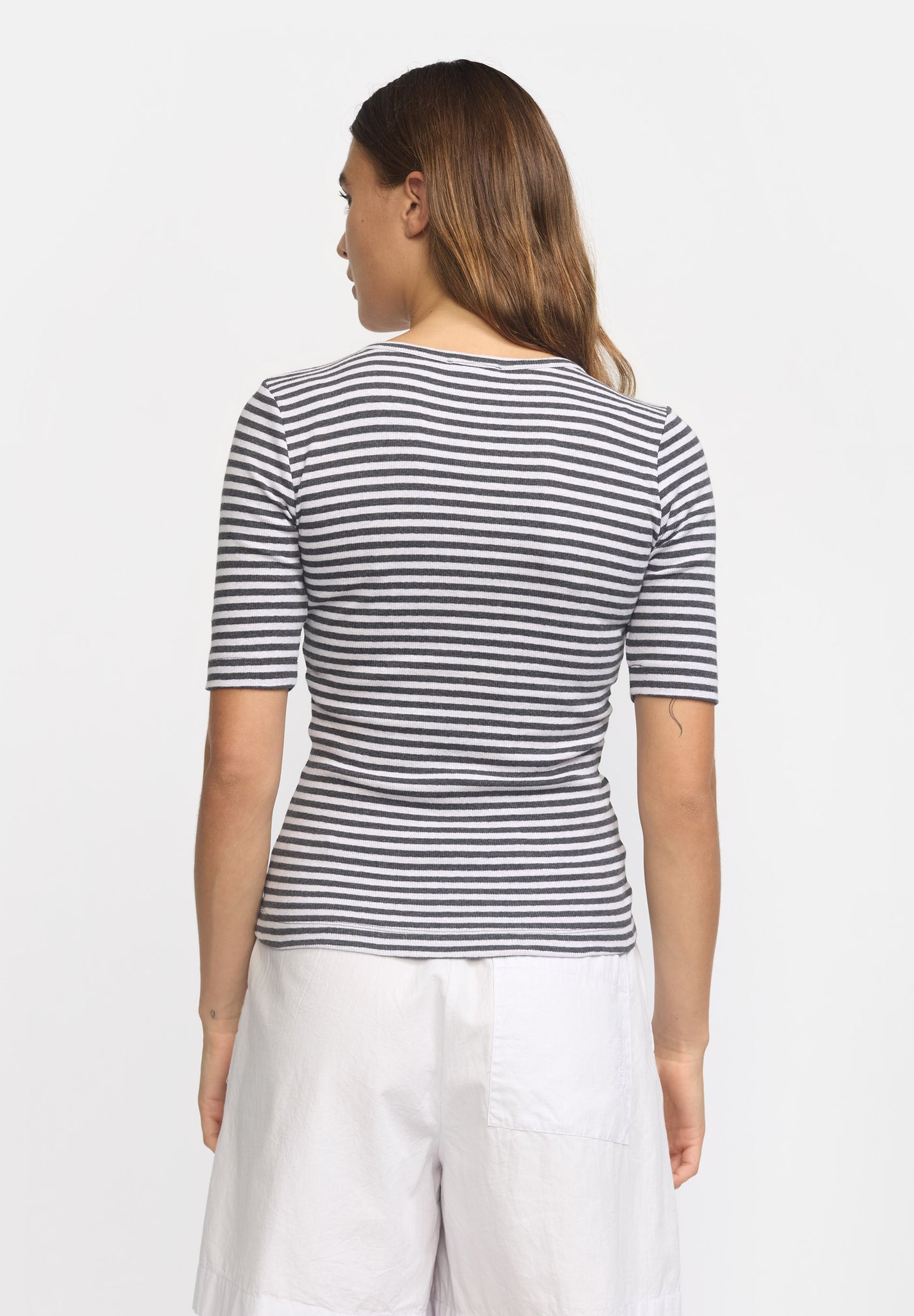 esmé studios ESBloom Stripe 2/4 T-shirt GOTS T-shirt and Tops 268 Nine Iron