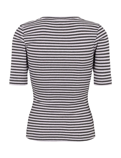 esmé studios ESBloom Stripe 2/4 T-shirt GOTS T-shirt and Tops 268 Nine Iron