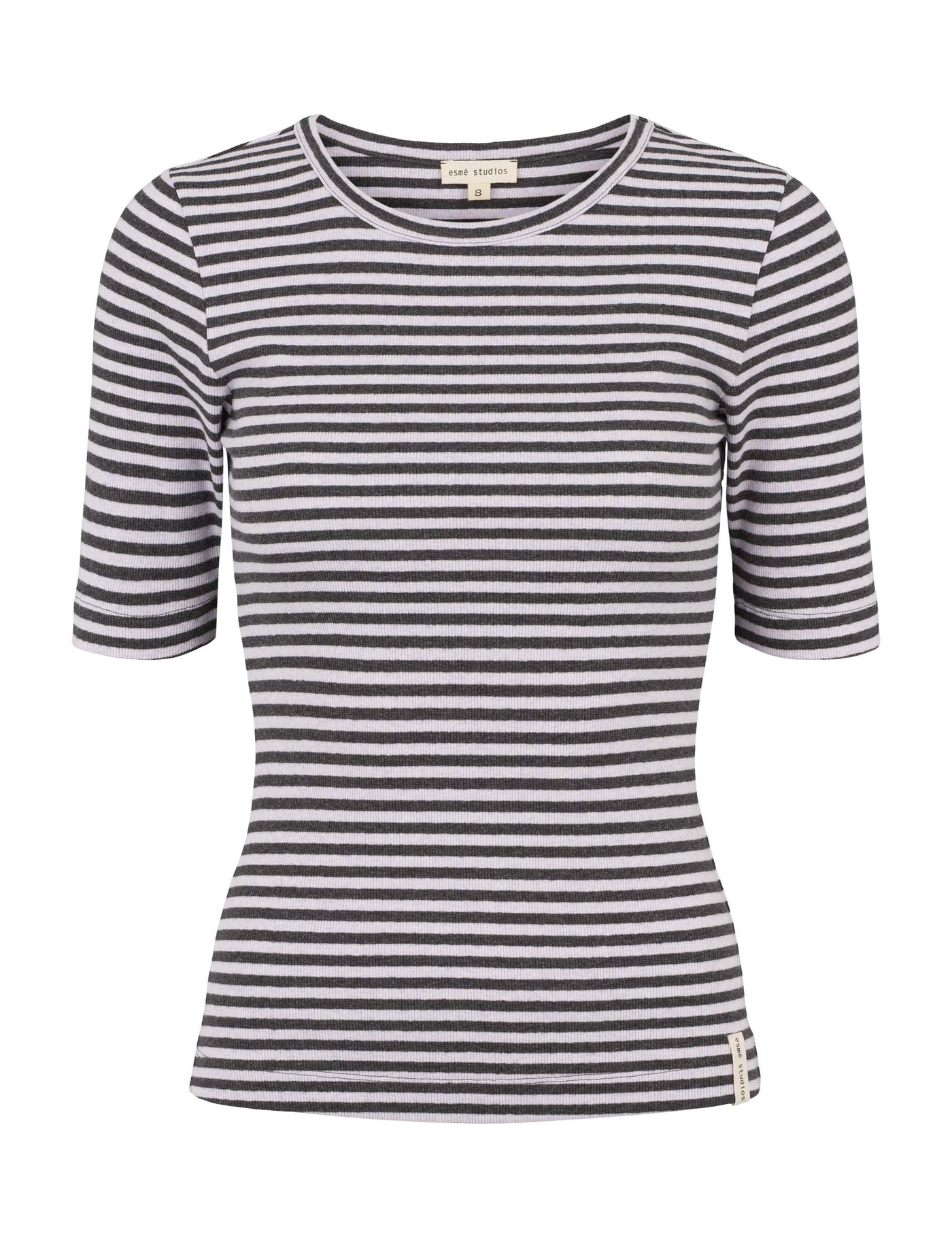 esmé studios ESBloom Stripe 2/4 T-shirt GOTS T-shirt and Tops 268 Nine Iron
