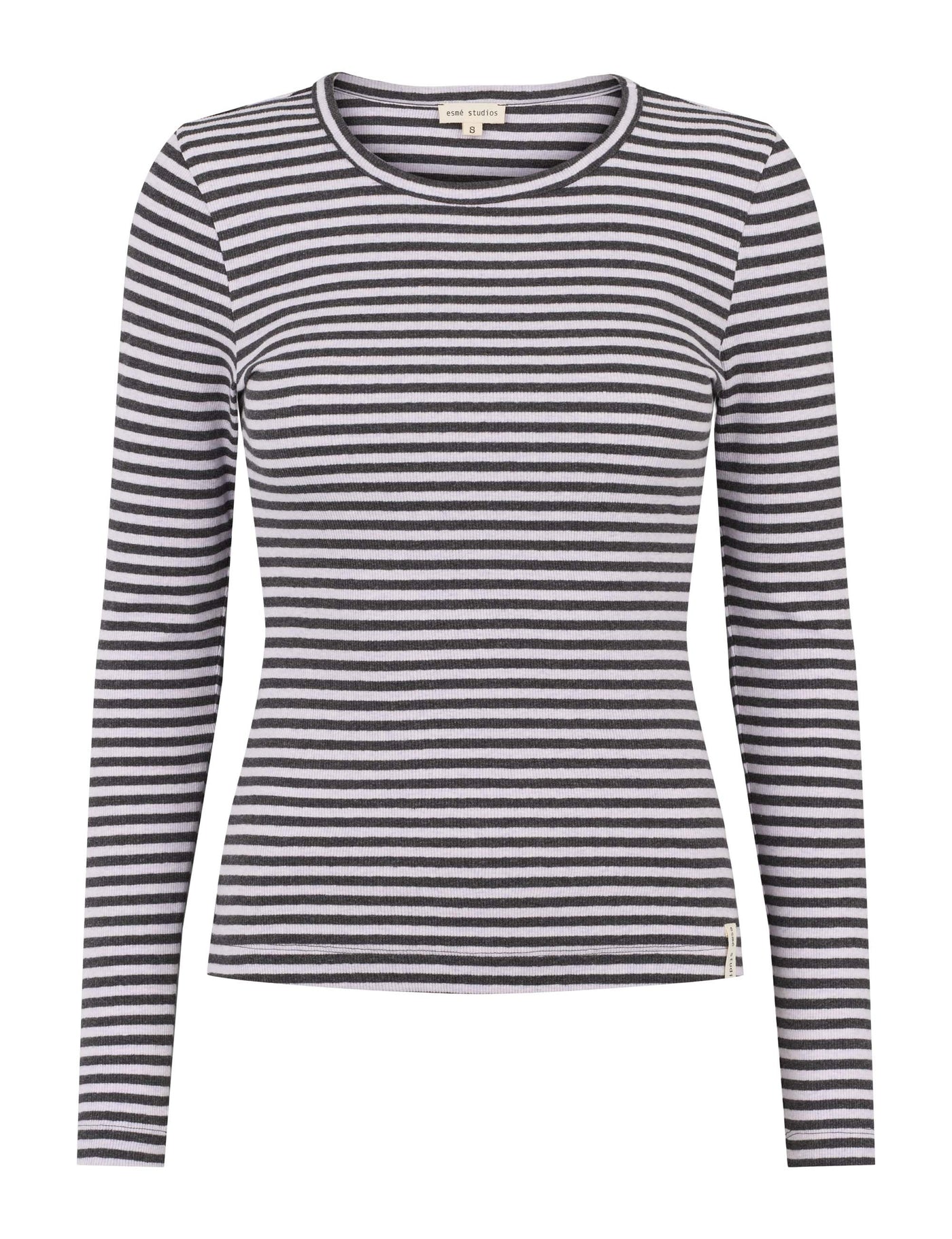 esmé studios ESBloom Stripe LS Top GOTS T-shirt and Tops 268 Nine Iron