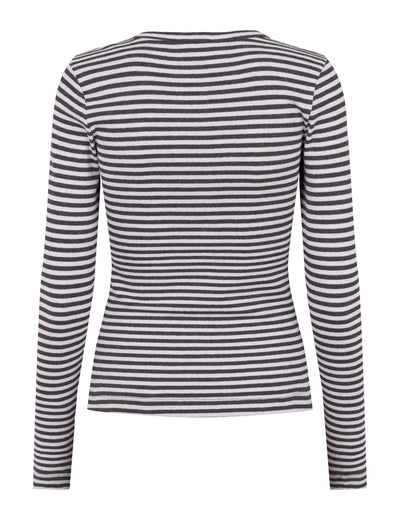 esmé studios ESBloom Stripe LS Top GOTS T-shirt and Tops 268 Nine Iron