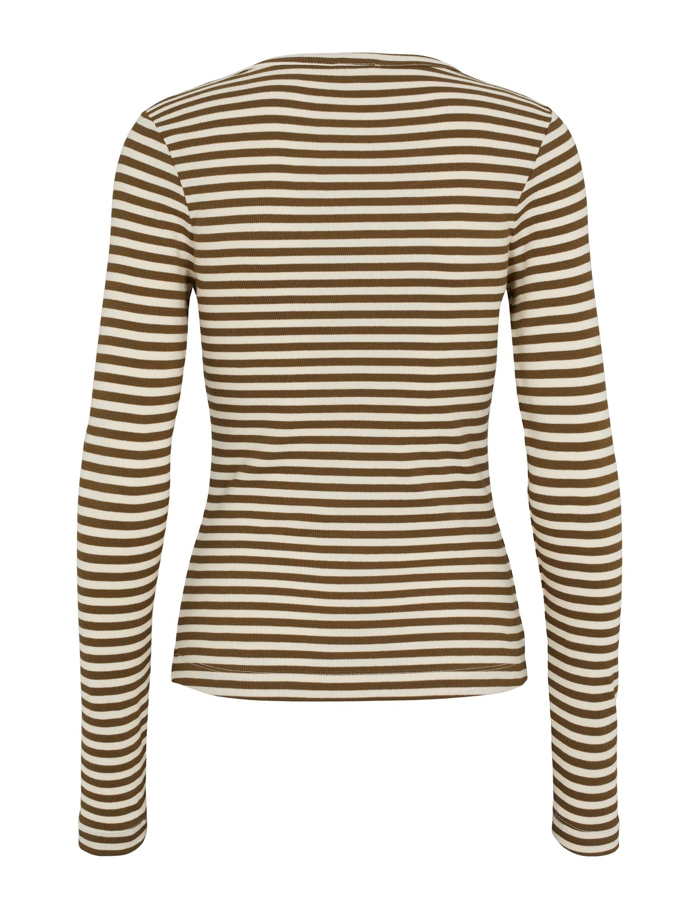 esmé studios ESBlossom Stripe LS Top GOTS T-shirt and Tops 236 Dark Olive