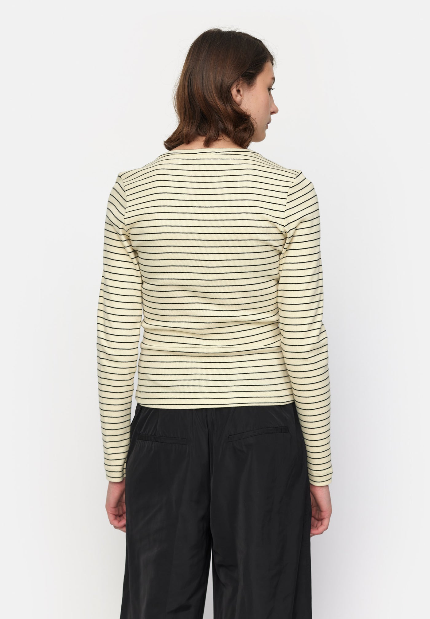 esmé studios ESBlossom Stripe LS Top GOTS T-shirt and Tops 257 Flan