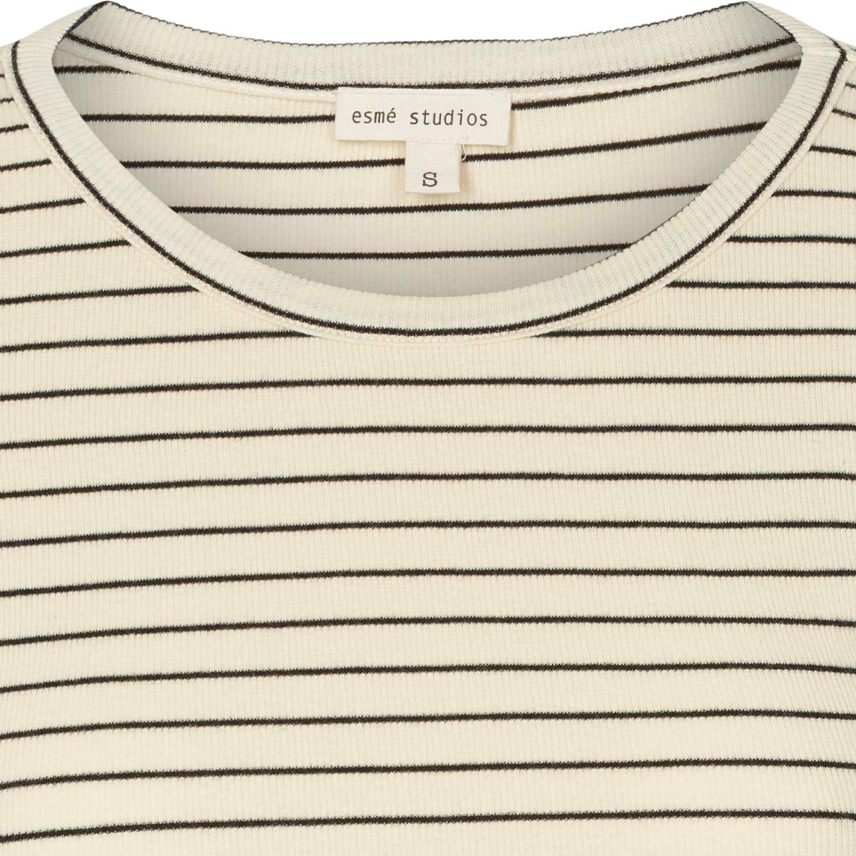 esmé studios ESBlossom Stripe LS Top GOTS T-shirt and Tops 257 Flan