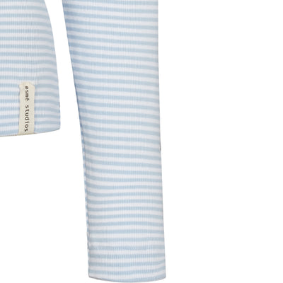 esmé studios ESBlossom Stripe LS Top GOTS T-shirt and Tops 263 Kentucky Blue