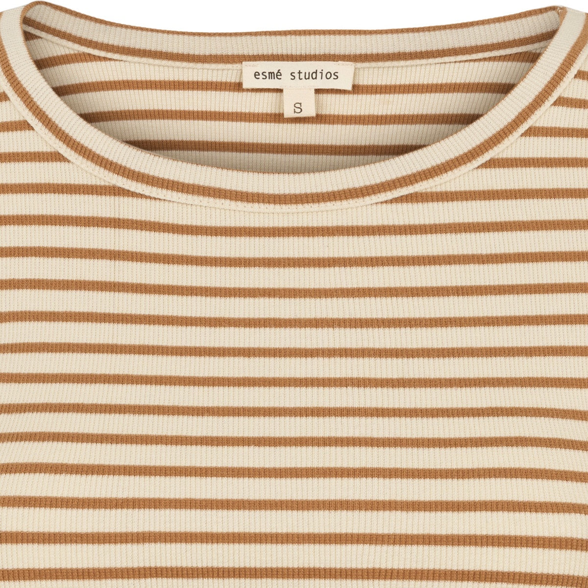 esmé studios ESBlossom Stripe LS Top GOTS T-shirt and Tops 283 Fog