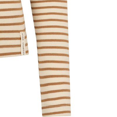 esmé studios ESBlossom Stripe LS Top GOTS T-shirt and Tops 283 Fog