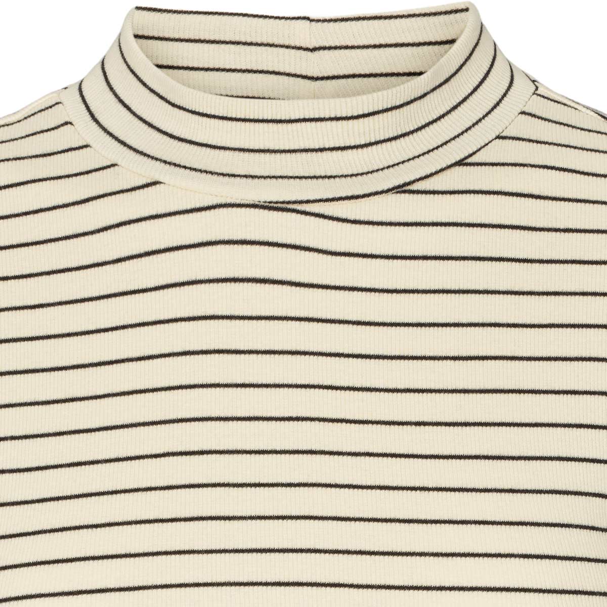 esmé studios ESBlossom Stripe LS Turtleneck GOTS T-shirt and Tops 257 Flan