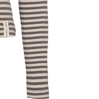 esmé studios ESBlossom Stripe LS Turtleneck GOTS T-shirt and Tops 260 Nacreous Clouds