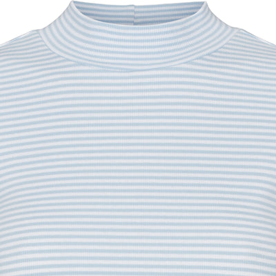 esmé studios ESBlossom Stripe LS Turtleneck GOTS T-shirt and Tops 263 Kentucky Blue