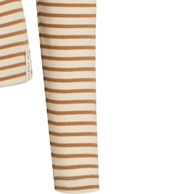 esmé studios ESBlossom Stripe LS Turtleneck GOTS T-shirt and Tops 283 Fog