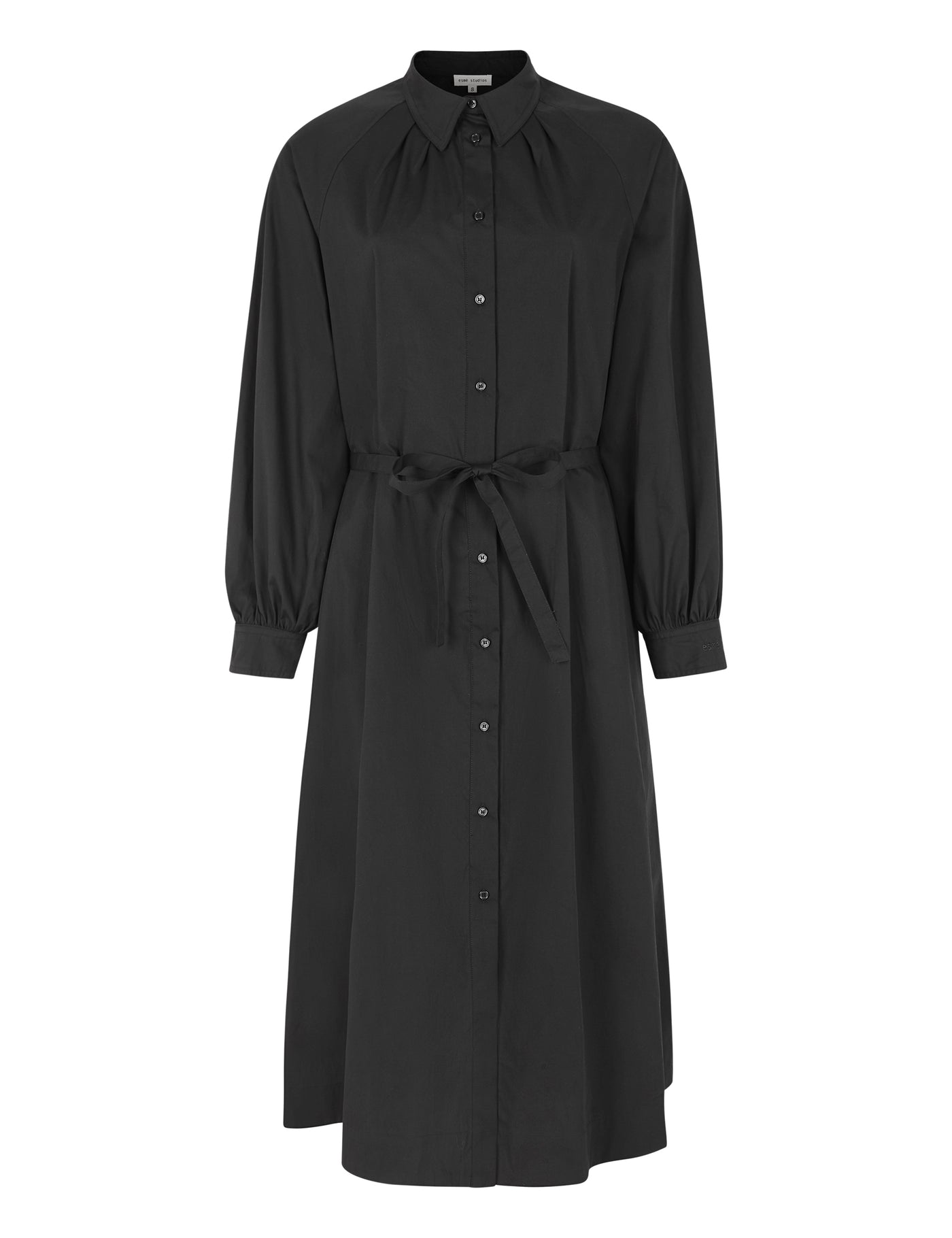 esmé studios ESCajsa Shirt Dress Dresses and Jumpsuits 001 Black