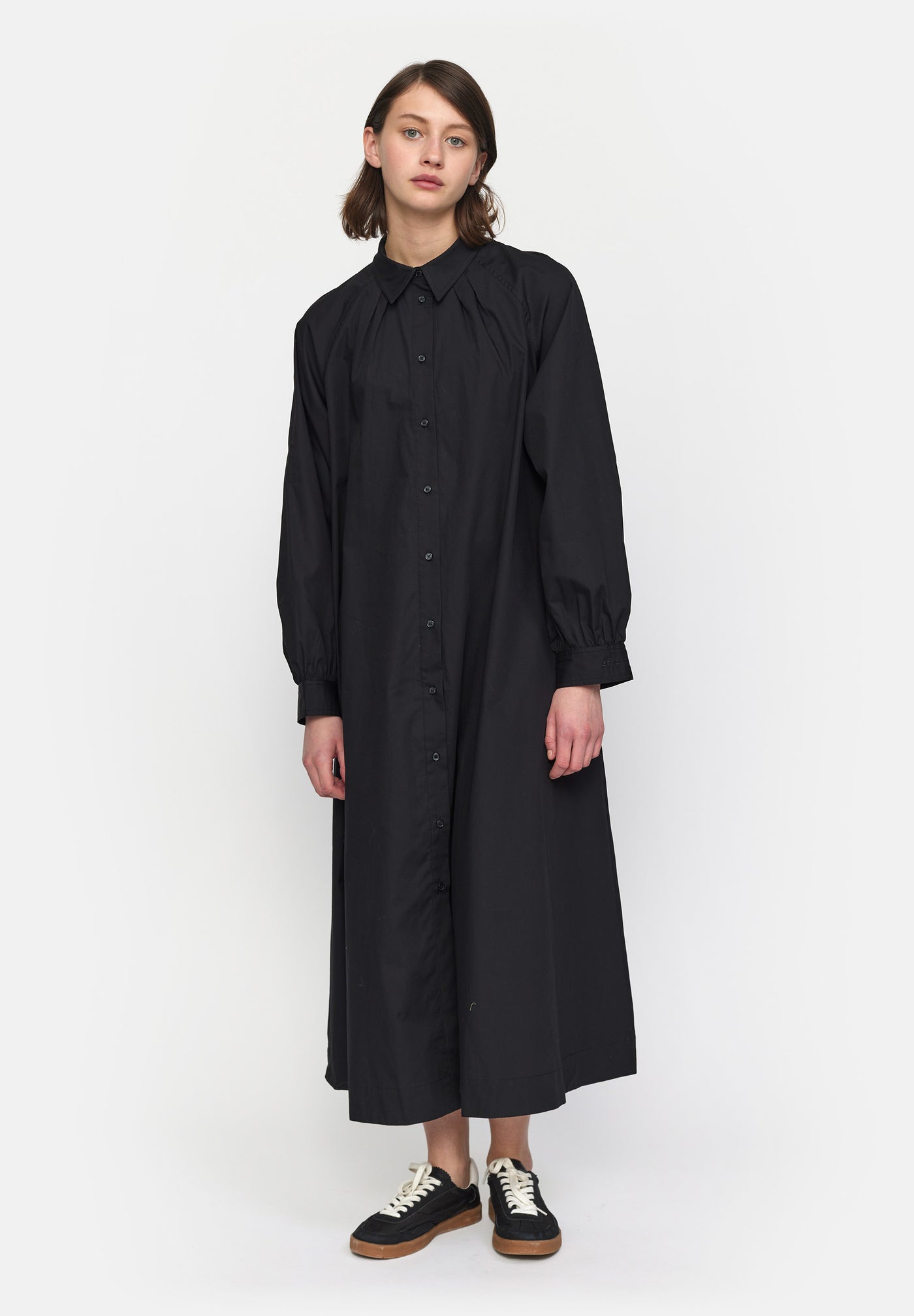 esmé studios ESCajsa Shirt Dress Dresses and Jumpsuits 001 Black