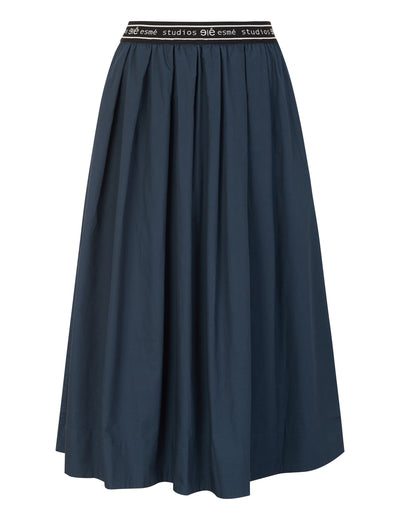 esmé studios ESCalla Midi Skirt Skirt 003 Dark Sapphire