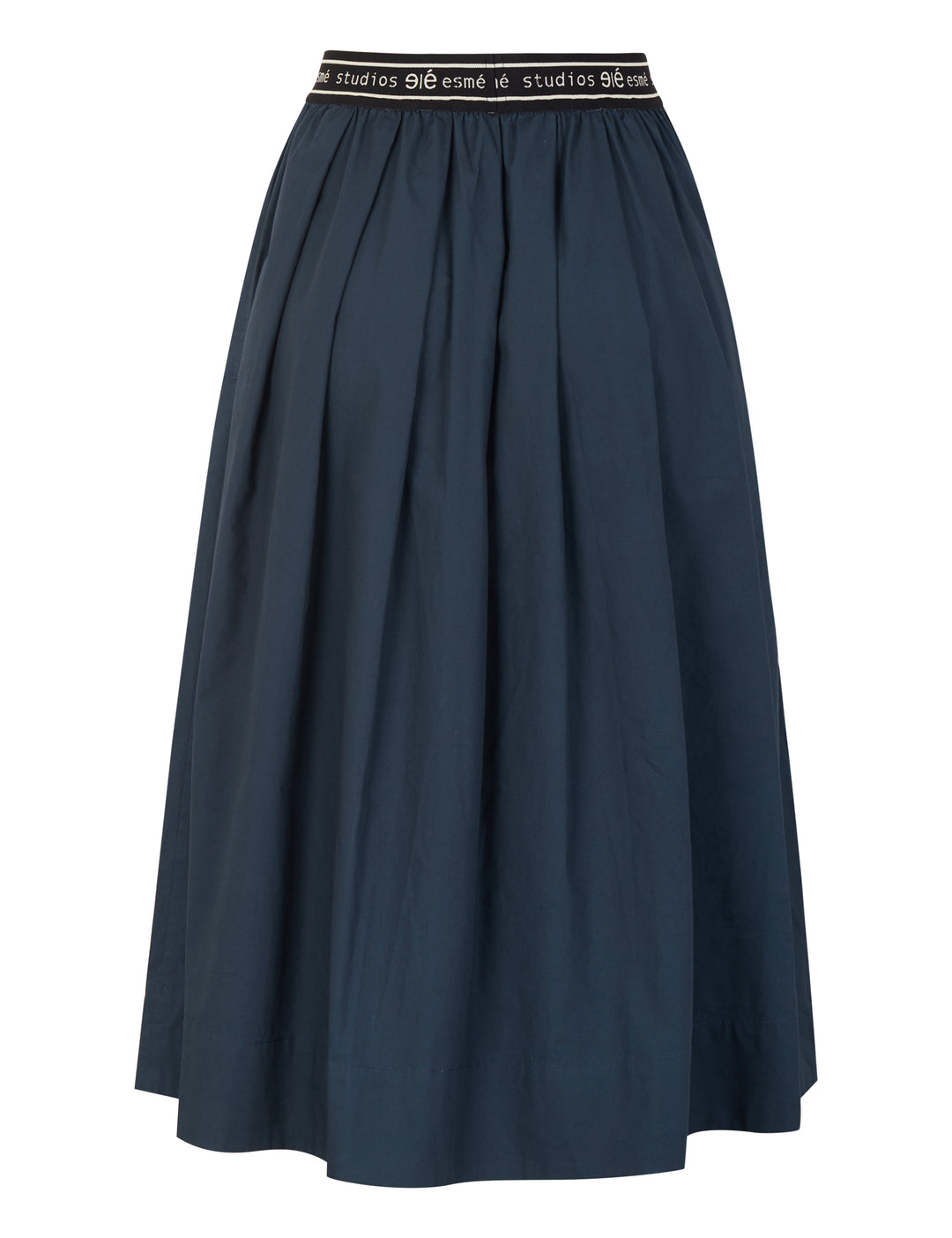 ESCalla Midi Skirt - Dark Sapphire – esmestudios.com