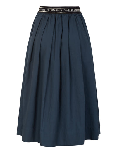 esmé studios ESCalla Midi Skirt Skirt 003 Dark Sapphire