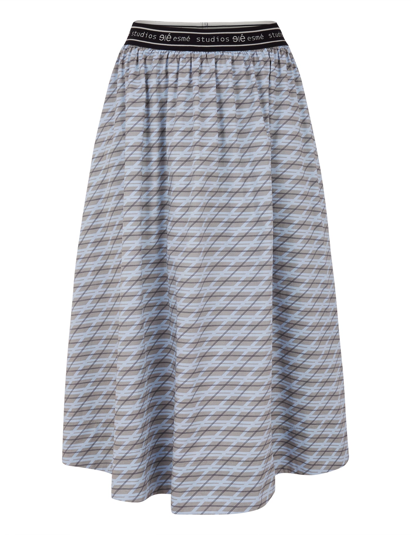 esmé studios  ESChanna Midi Skirt Skirt 227 Shadow Checks