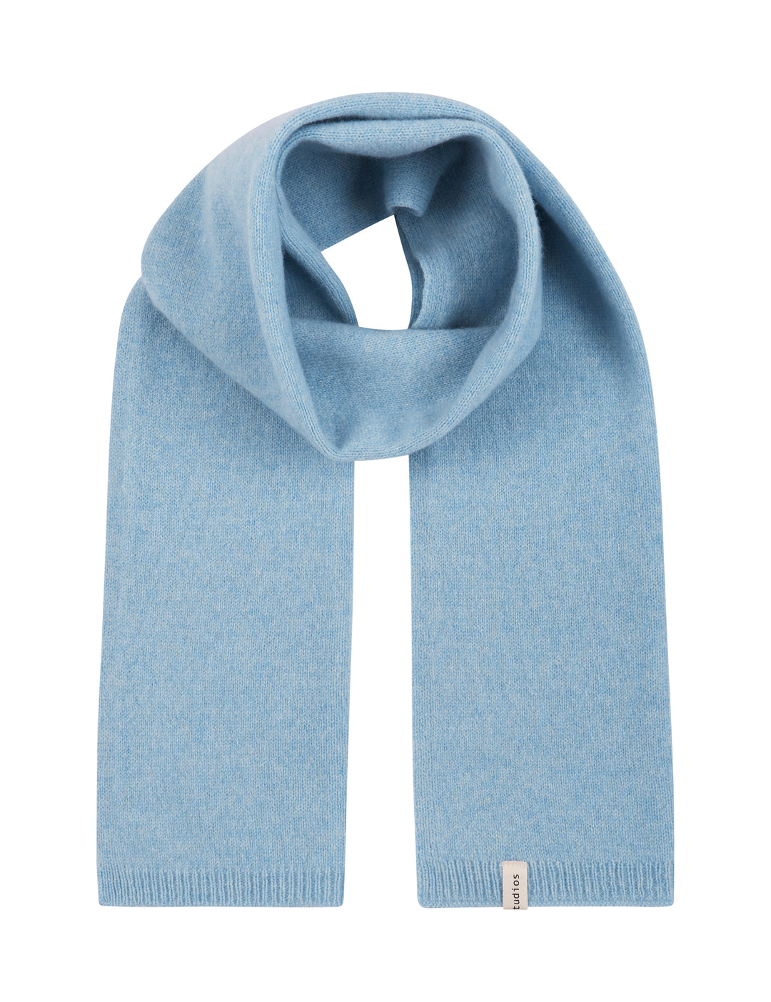 Rib Knit Muffler スカイブルー TODAYFUL（トゥデイフル）の「Rib Knit Muffler（マフラー