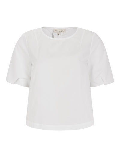 esmé studios ESCoban SS Blouse Shirts & Blouse 002 White