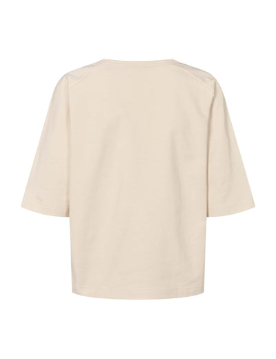 esmé studios ESDora SS Boxy T-shirt GOTS T-shirt and Tops 300 White Sand