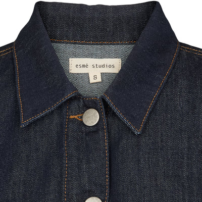 esmé studios ESEdina Denim Shirt Shirts & Blouse 183 Blue denim