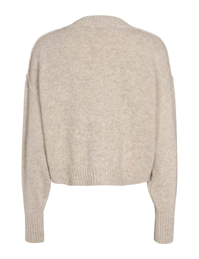 esmé studios ESElida Knit Cardigan GOTS Knit 020 Sand Melange