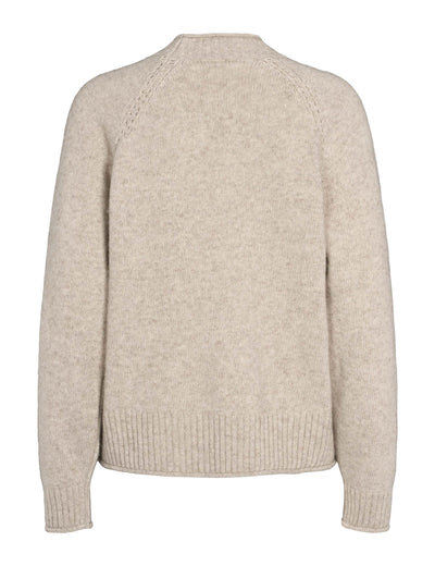 esmé studios ESElida Raglan Knit GOTS Knit 020 Sand Melange