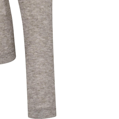 esmé studios ESEllia Roll Neck Top T-shirt and Tops 134 Brownie Mélange
