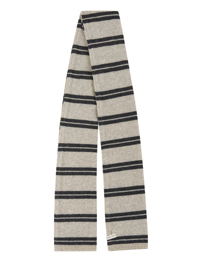esmé studios ESFiro Knit Scarf Accessories 314 Pure Cashmere stripe